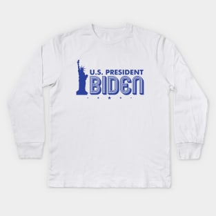 U.S. President Joe Biden 2020 Kids Long Sleeve T-Shirt